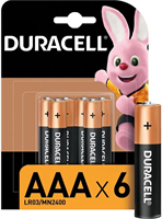 Батарейка Duracell LR03-BL6 китай