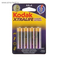 батарейка  LR6  KODAK  XTRALIFE  4BL  (100)